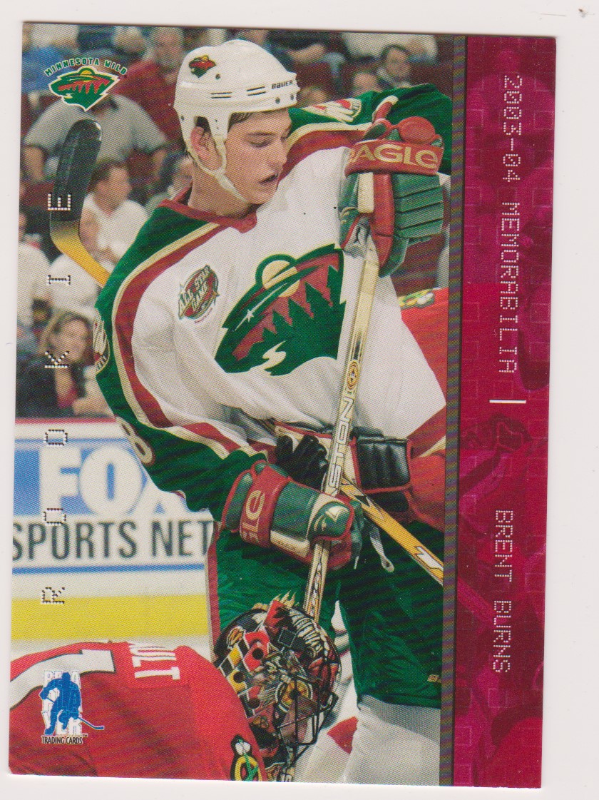 2003-04 BAP Memorabilia Ruby #194 Brent Burns 187/200 RC (image for) 2003-04 BAP Memorabilia Ruby #194 Brent Burns 187/200 RC